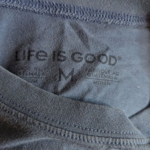 Life is Good Graphic Tee Lake It Outside Medium - Picture 3 of 3